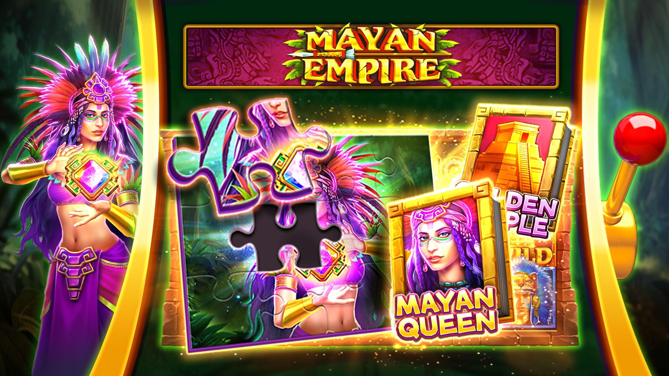 Mayan Empire slot, jogo de slot Império Maia, slots com tema maia, caça-níquel Império Maia.